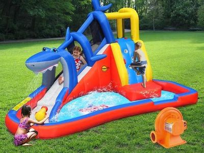 Happy Hop Shark Cave Adventure 12.8ft x 17ft 2621039 #106755