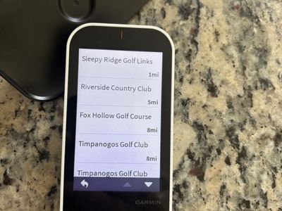 Garmin Approach G80 All-in-One Golf GPS & Launch Monitor with Mount