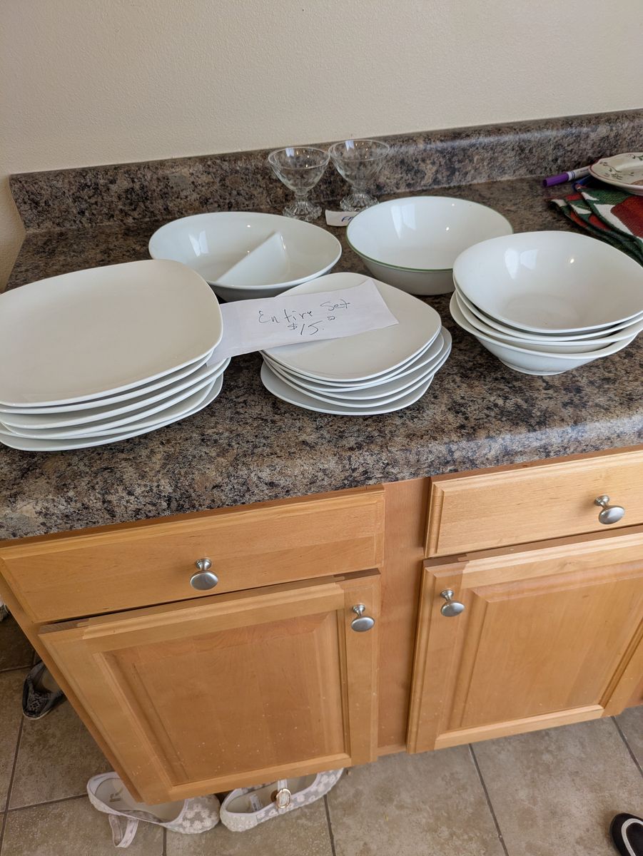 Garage sale-/moving - $5-$40. Til 8pm Friday, Sat AM
