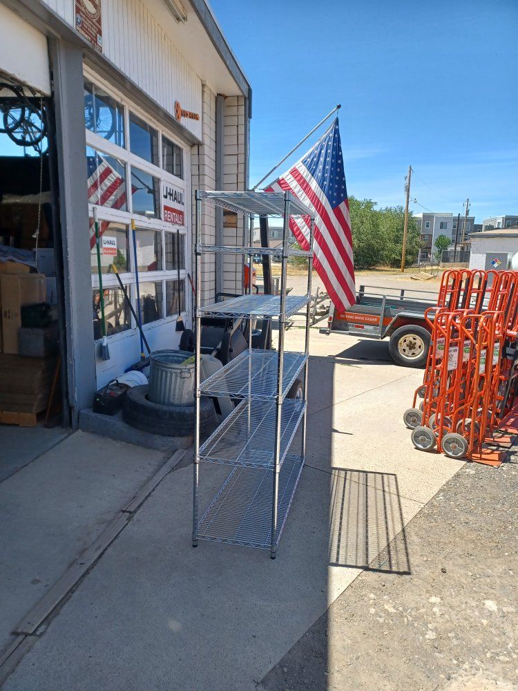 heavy duty wire utility shelving unit