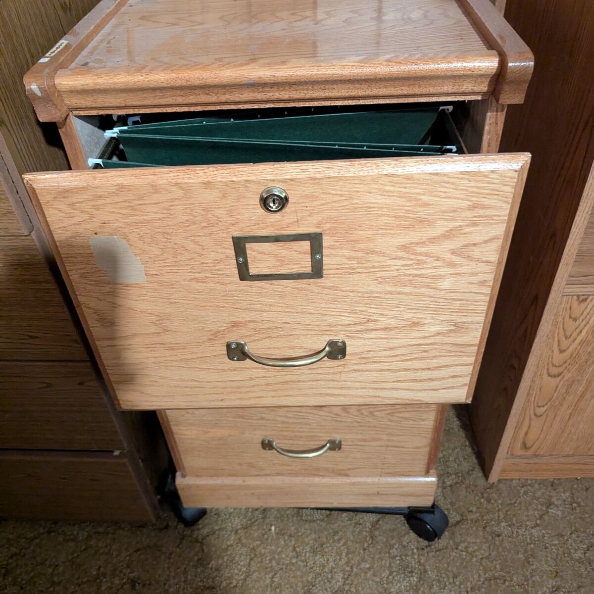 Two-Drawer filing cabinet