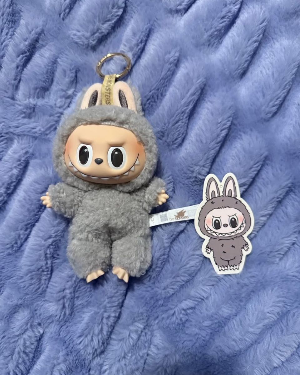 Sesame Bean Labubu Collectible Figure/Plush