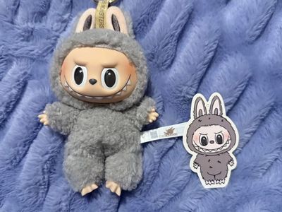 Sesame Bean Labubu Collectible Figure/Plush
