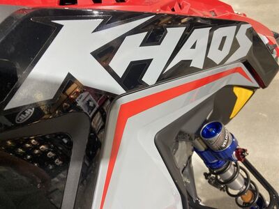 2025 Polaris® 9R PRO RMK 155 Storm Gray / Indy Red