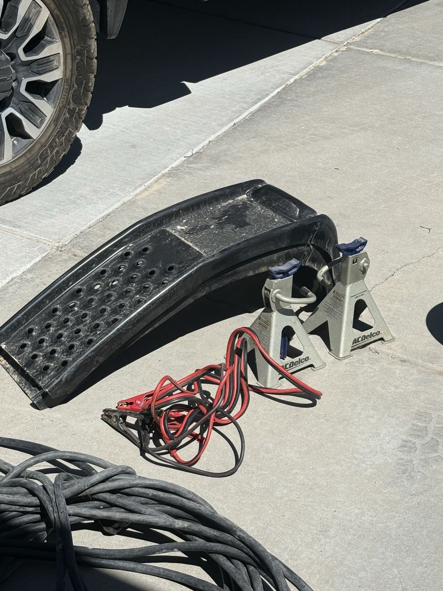 Ramps and Jack stands