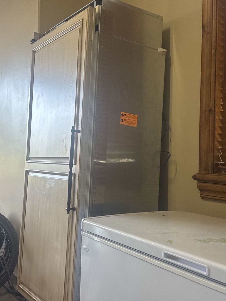 Viking panel ready freezer