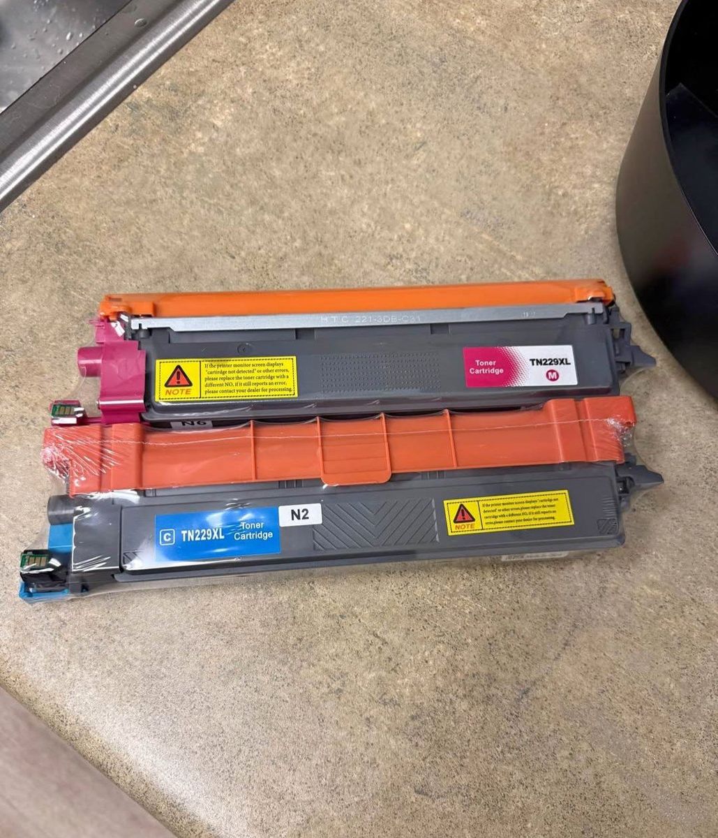 ​2-Pack TN229XL High Yield Toner Cartridges – Cyan