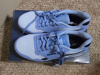 Reebok Women's RB981 Harman Composite Toe Classic Work Sneaker Blue Size 9M New