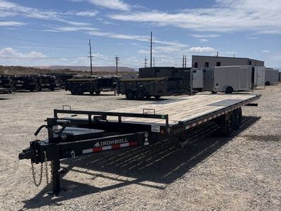 8.5x24 Iron Bull TDP Deckover Tilt Trailer - 14K GVWR -