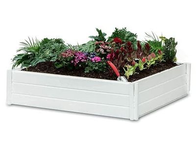 Spring Grow Boxes -- White Vinyl