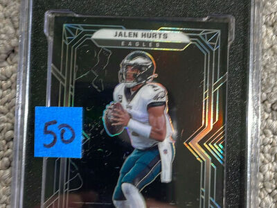 Jalen Hurts Philadelphia Eagles graded slabs $50-$80