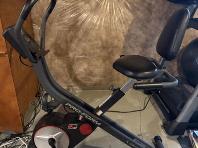 ProForm X-Bike Duo Exercise Bike - Upright & Recumbent Dual-Use Fitness Machine