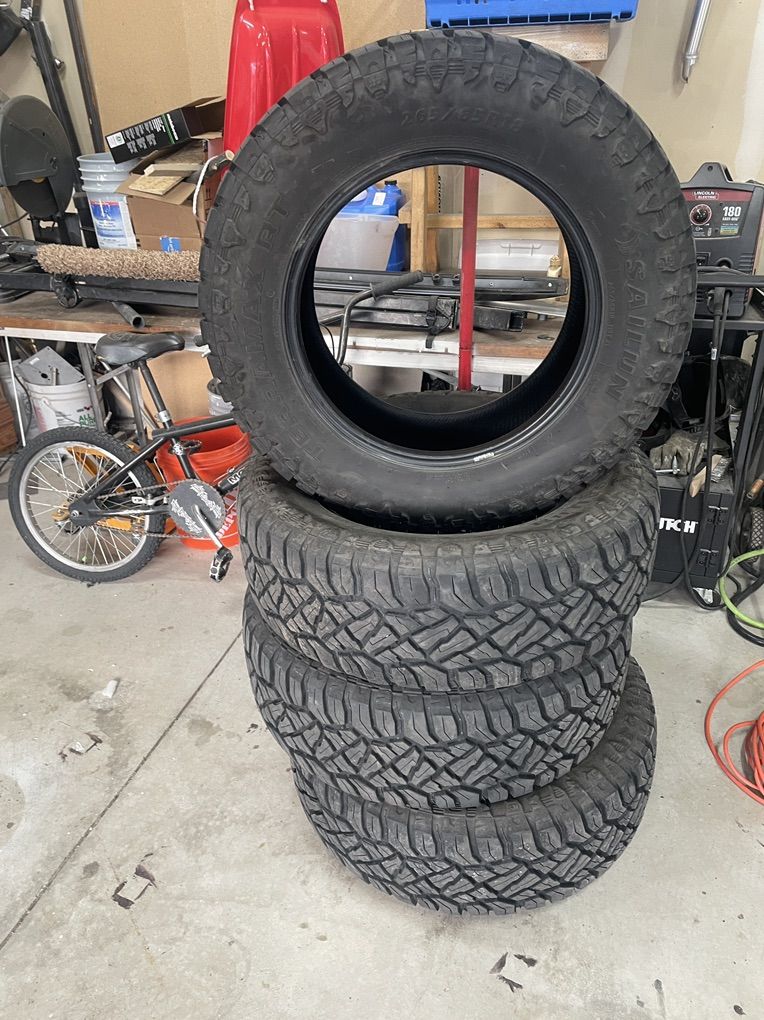 275/65r18 Terramax RT Tires - Set Of 4