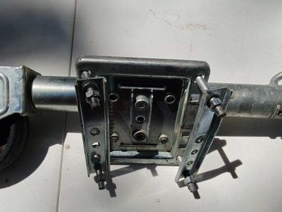 Heavy-Duty Trailer Jack Wheel with Handle - Easy Maneuverability