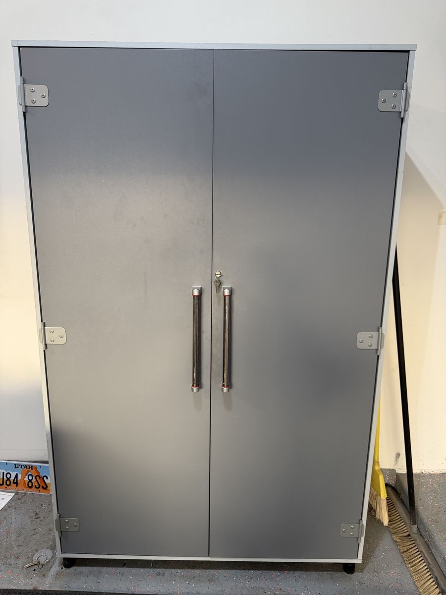 Sauder Locking Garage Cabinet 