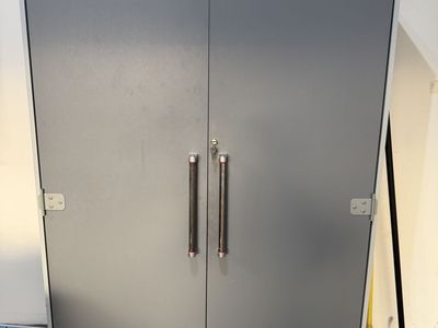 Sauder Locking Garage Cabinet