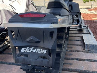 2010 SkiDoo Summit Everest & 2018 SkiDoo Summit 600 Sport & trailer