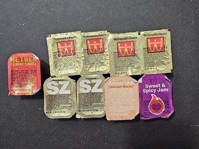 Limited Edition McDonalds Sauces