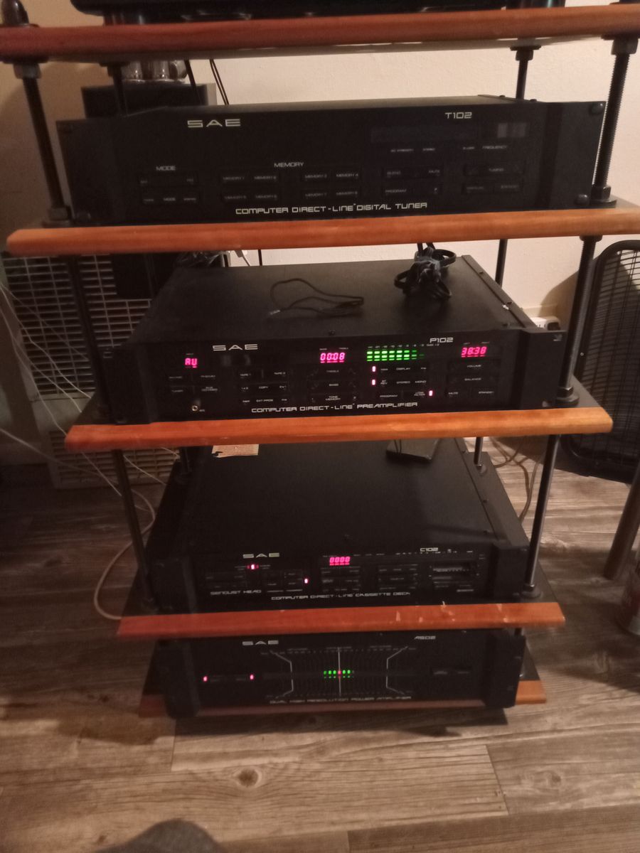 Vintage S.A.E audio components (working) excellent opportunity