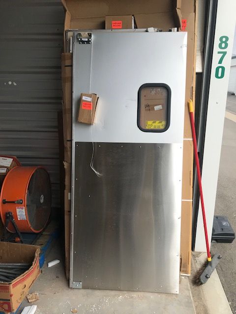 New Restaurant traffic swing doors your choice $300 each $550 pair