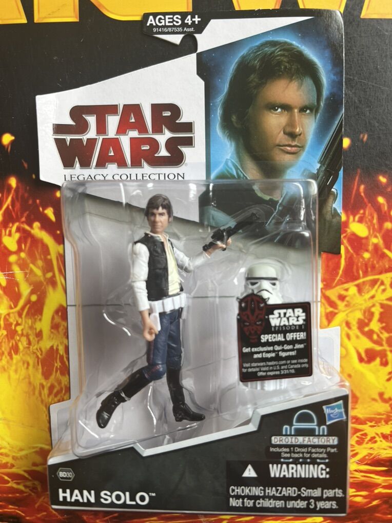 Star Wars Legacy Collection Han Solo Figure