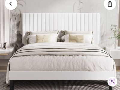 Brand New Velvet Queen Size Bed