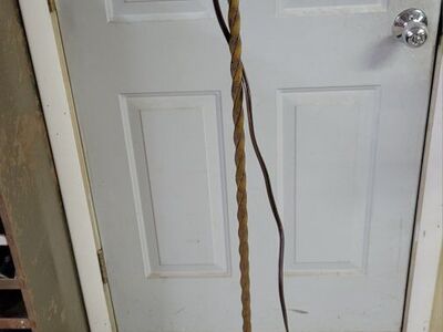 Antique Bridge Arm Floor Lamp