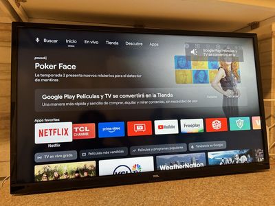 32" TCL Google Smart TV