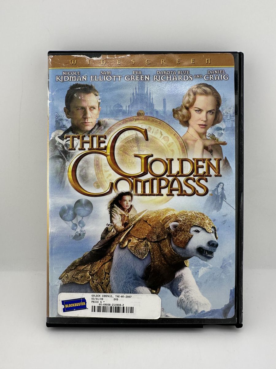 The Golden Compass DVD Widescreen Nicole Kidman Daniel Craig Fantasy Adventure