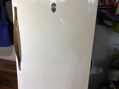 GE Refrigerator Top Freezer, White, Vintage Model