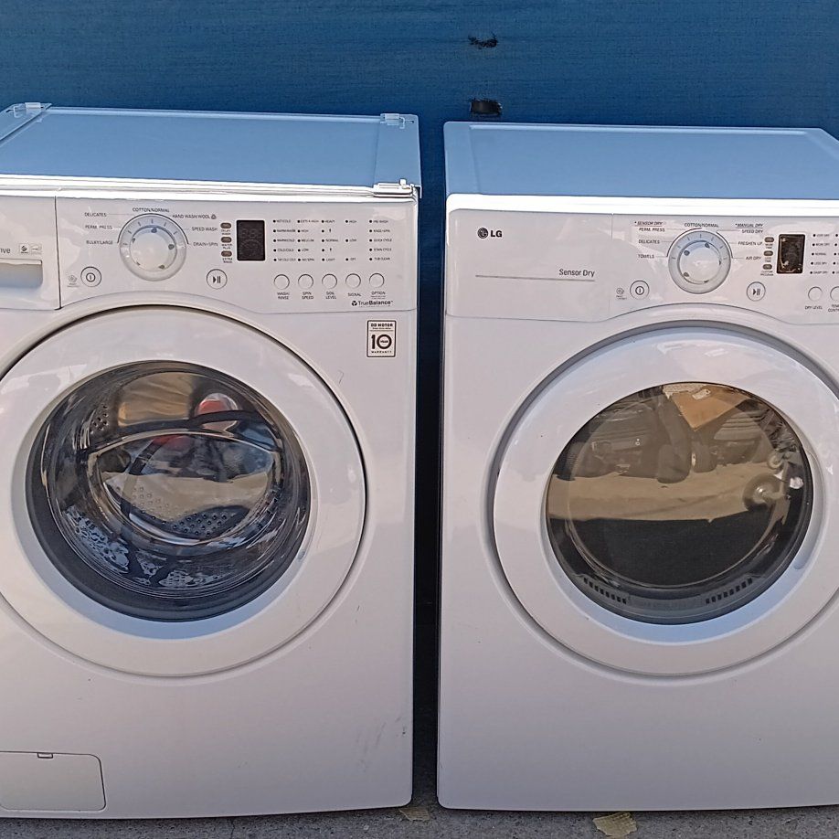 LG Front Loader Washer & Dryer Set