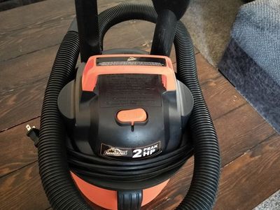 2.5 Gallon Shop Vac Wet/Dry Vacuum 2HP