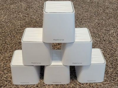6 meshforce M3S home wifi extender nodes
