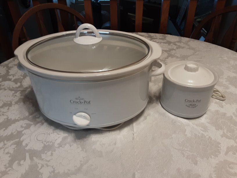 Rival Crock Pots 5 1/2 Qt. and 16 Oz