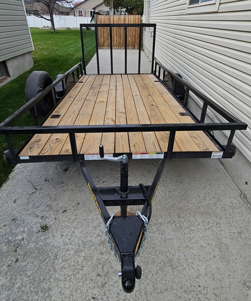 2026 BIG TEX 35SA 12ft SINGLE AXLE UTILITY TRAILER