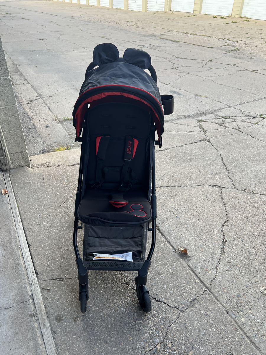 Disney Baby Teeny Ultra Compact Stroller – Let’s Go Mickey! – $50