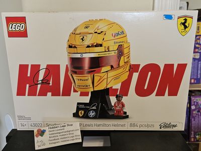 Editions: Scuderia Ferrari HP Lewis Hamilton Helmet (43022)