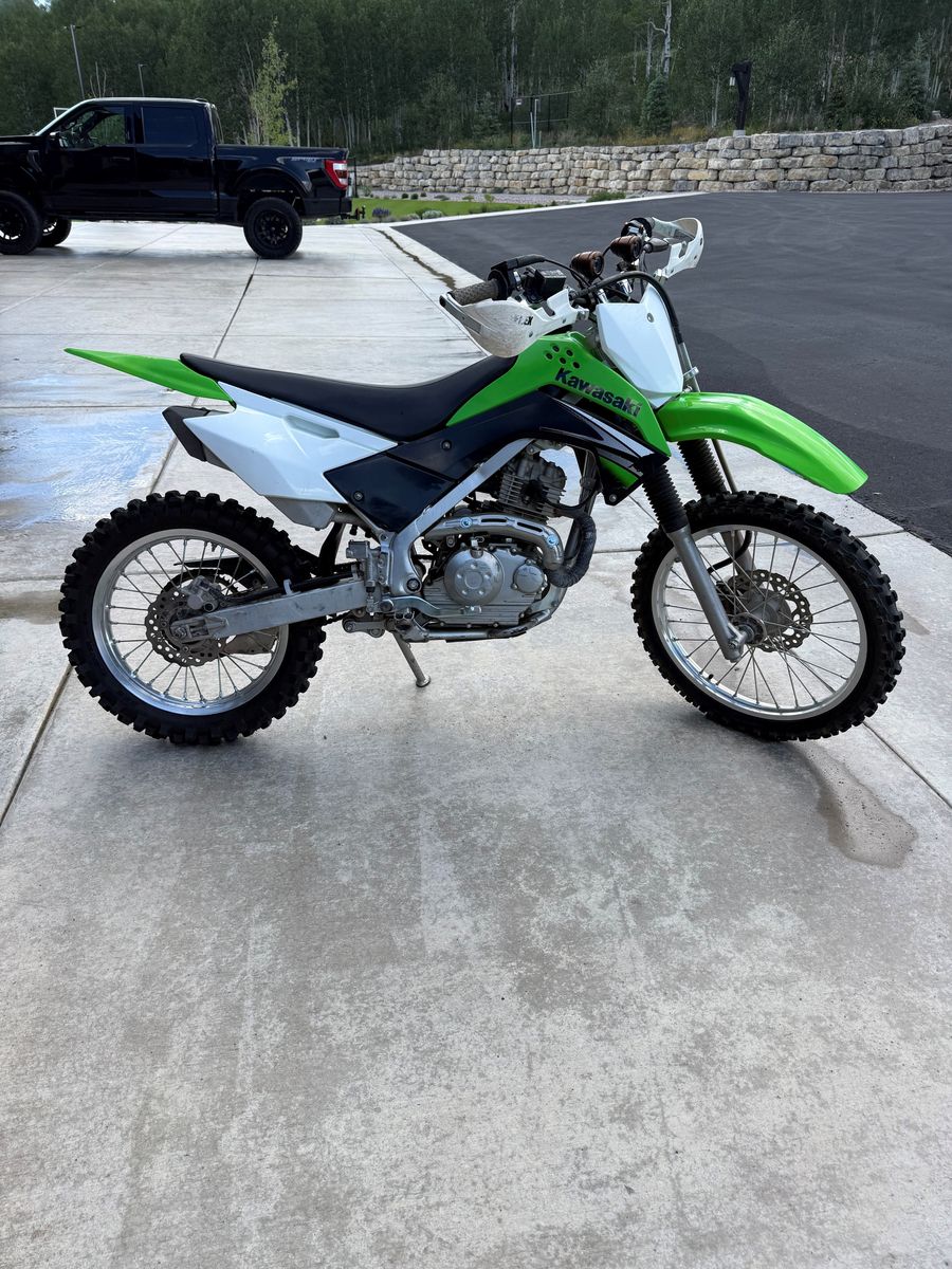2008 Kawasaki KLX Dirt Bike with Handguards & Auxiliary Lights