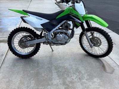 2008 Kawasaki KLX Dirt Bike with Handguards & Auxiliary Lights