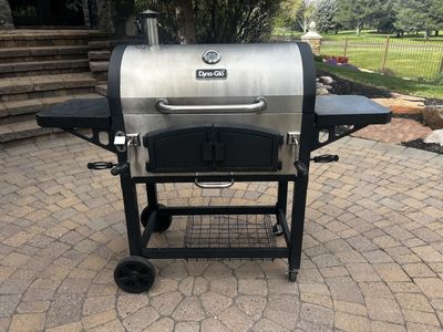 Dyna-Glo Premium Dual Chamber Charcoal Grill