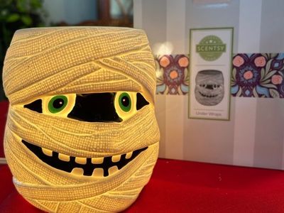 Scentsy Under Wraps full size wax warmer