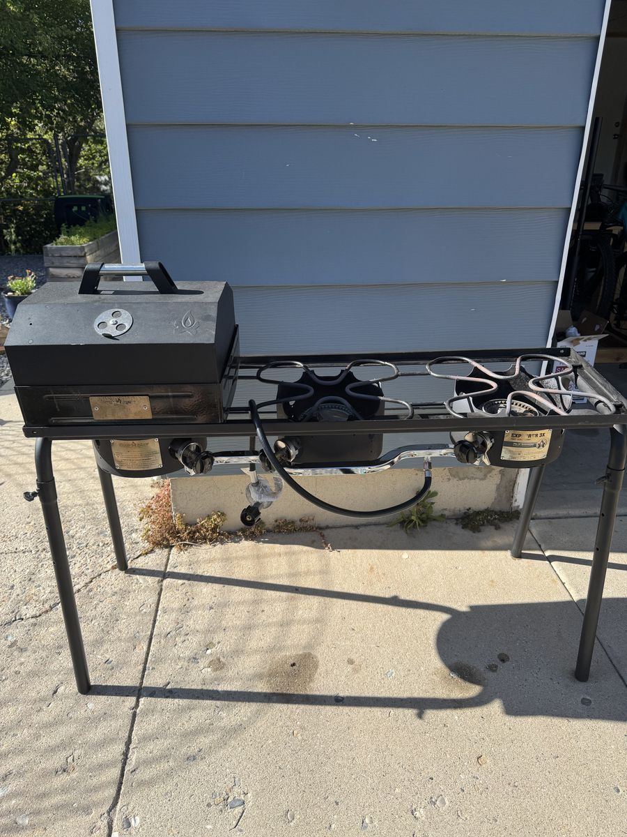 Camp Chef Explorer 3 burner stove