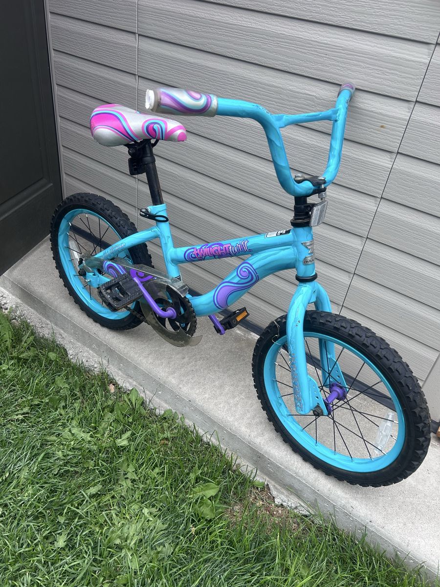 16” girls  twilight twist bike
