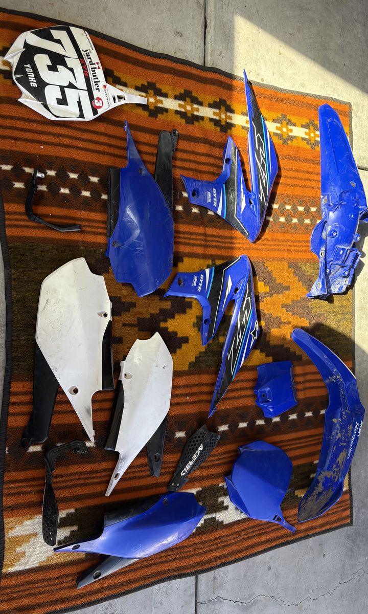 2021 Yamaha YZ250F Plastics