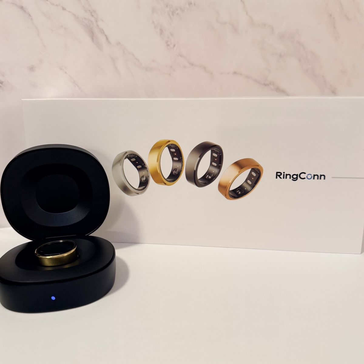 Gold RingConn gen 2 Smart Ring size 9