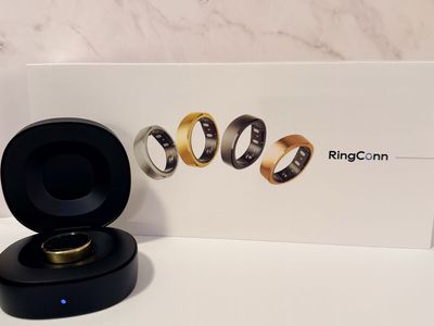 Gold RingConn gen 2 Smart Ring size 9