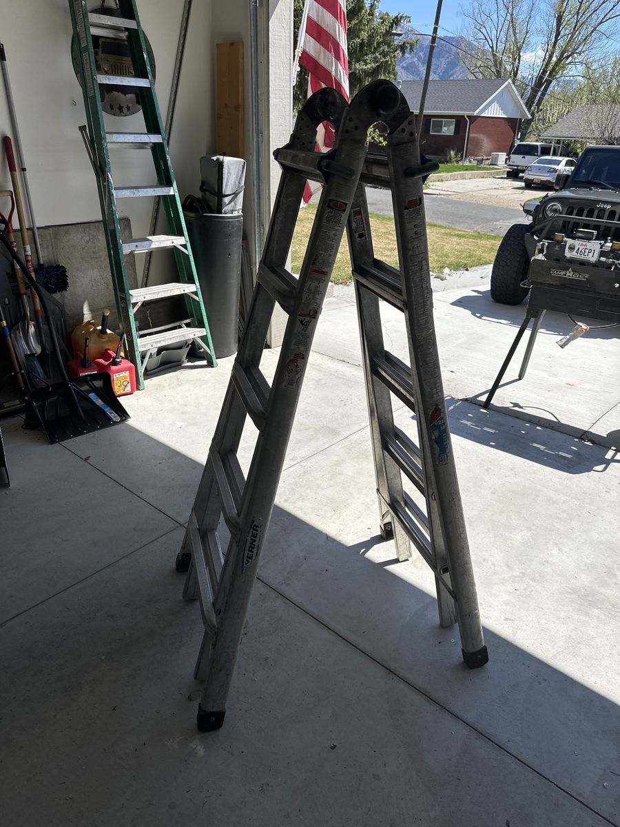18' Folding/extension Ladder