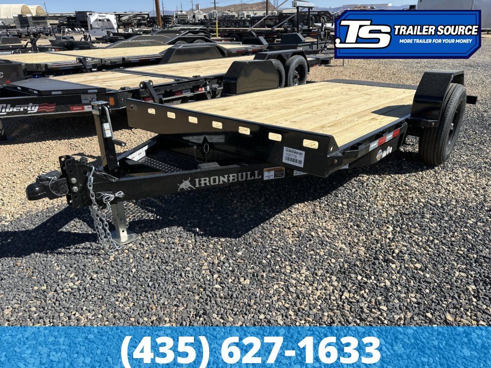 7x12 Iron Bull TSB Scissor Tilt Trailer - 7K GVWR