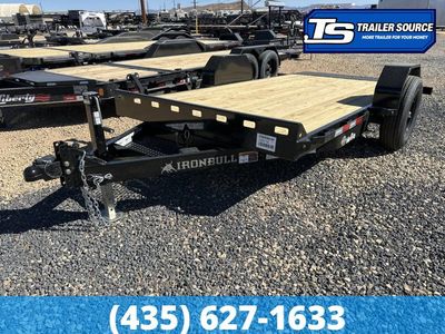 7x12 Iron Bull TSB Scissor Tilt Trailer - 7K GVWR