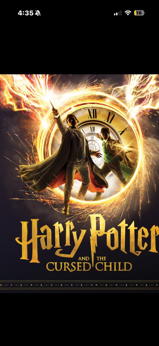 2 tix Fri Sept 25 ORCH Harry Potter and the Cursed Child Play at Eccles ROW E